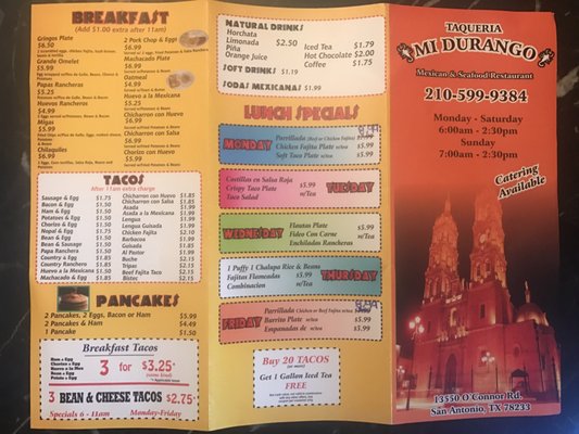 Menu photo 2 Paraiso de Jalisco 2 San Antonio, TX Menu photo 2 Paraiso de Jalisco 2 San Antonio, TX