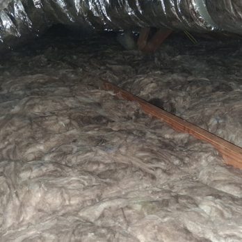 Attic Bros - Old insulation taken out, new batts put in... - Insulation Installation Near Me - Santa Clara, California