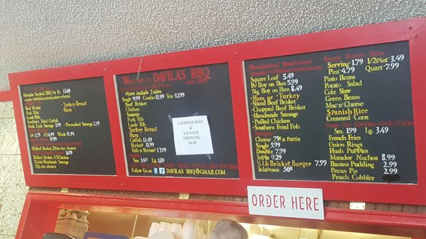 Menu photo 1 Davila's BBQ Seguin, TX Menu photo 1 Davila's BBQ Seguin, TX
