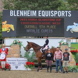 Vintage Lane - Havelly D and Natalie Curtis 5th place overall in the 2023 Gladstone Cup at the Oaks