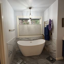 Expression Stone Construction - Bathtub after