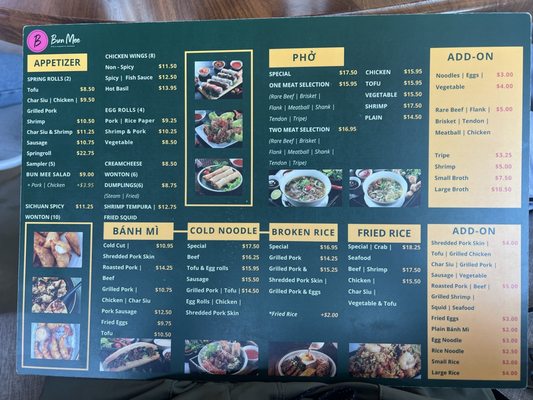 Menu photo 1 Bun Mee - Bun Tea Shakopee, MN Menu photo 1 Bun Mee - Bun Tea Shakopee, MN
