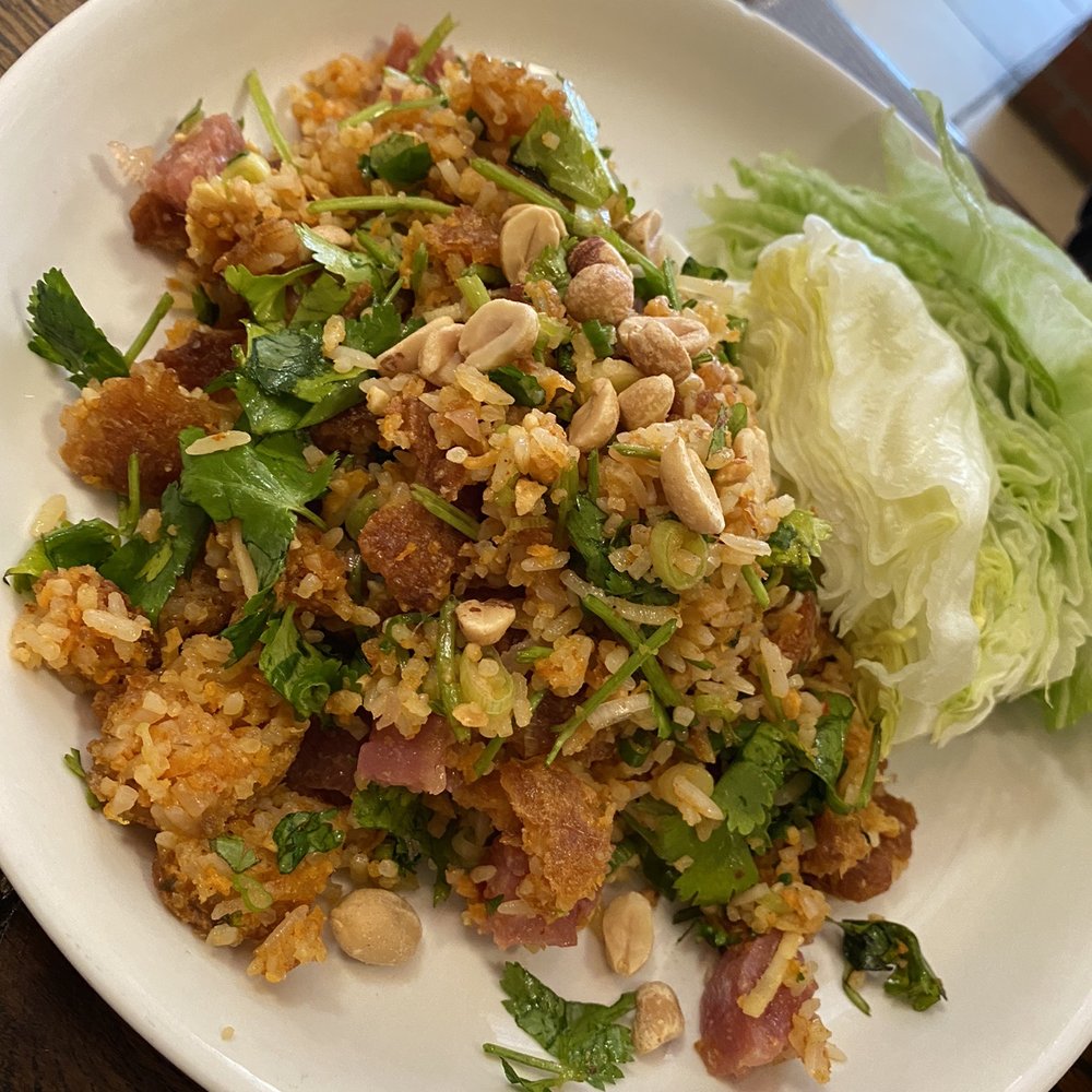 Zaap Lai - Nem khao - not worth it. Doesn't live up to expectations of homemade. - Laotian Near Me - Johnson City, Tennessee