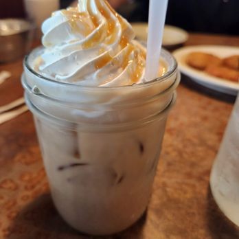 Huckleberry’s: Breakfast & Lunch - Caramel macchiato, tasted more ilke a vanilla latte - Breakfast & Brunch Near Me - Tracy, California Huckleberry’s: Breakfast & Lunch - Caramel macchiato, tasted more ilke a vanilla latte - Breakfast & Brunch Near Me - Tracy, California