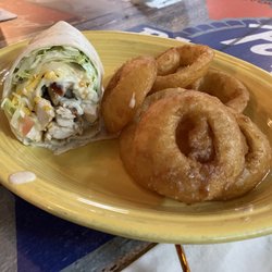 Landmark Bar & Grill - That's only half a wrap... forgot to take the picture right away.