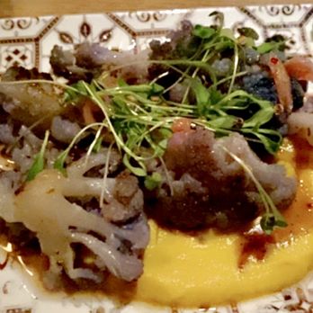 HIDE+SEEK - Cauliflower dish, not bad- just didn't taste like much! - New American Near Me - Chicago, Illinois