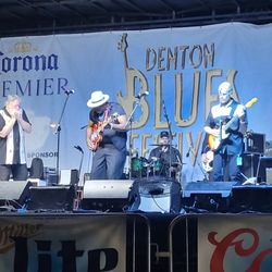 Denton Blues Festival - Big Bill Morgan Morganfield is the final act of the night.