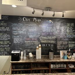 Menu as of June 2022