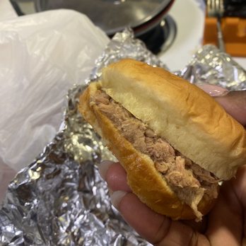 Original Ronnie's BBQ - Pulled Pork BBQ Sandwich ONLY - Barbeque Near Me - Henrico, Virginia Original Ronnie's BBQ - Pulled Pork BBQ Sandwich ONLY - Barbeque Near Me - Henrico, Virginia