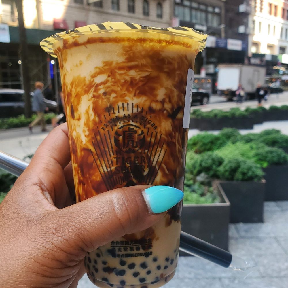 Tiger Sugar - Rude lady taking over my drink..... don't assume - Bubble Tea Near Me - New York, New York Tiger Sugar - Rude lady taking over my drink..... don't assume - Bubble Tea Near Me - New York, New York