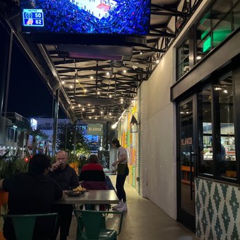 Blanco Cocina + Cantina - Outdoor Patio watching the Suns game - Tacos Near Me - Phoenix, Arizona Blanco Cocina + Cantina - Outdoor Patio watching the Suns game - Tacos Near Me - Phoenix, Arizona
