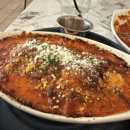 Seafood Manicotti