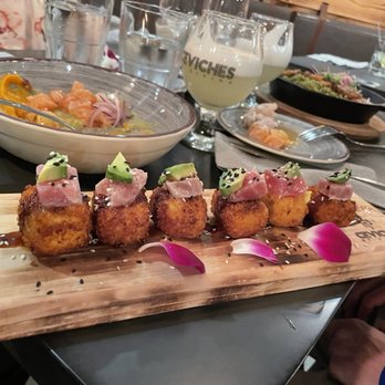 Ceviches By Divino - Providence - Causa crocante de tuna - Peruvian Near Me - Providence, Rhode Island