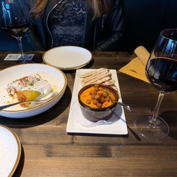 Lokma - Hummus and zucchini dolmas - Mediterranean Near Me - San Francisco, California