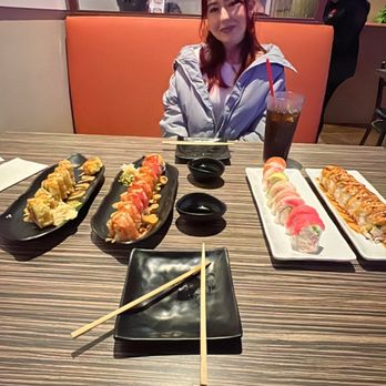 Nanami Sushi - Golden boy Rainbow roll Baked salmon - Sushi Bars Near Me - Hemet, California Nanami Sushi - Golden boy Rainbow roll Baked salmon - Sushi Bars Near Me - Hemet, California