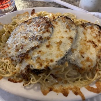 ABC Pizza International - Eggplant parmigiana but I like sauce on the side! - Pizza Near Me - Land O Lakes, Florida