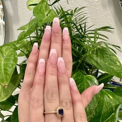 Painting Nails and Spa