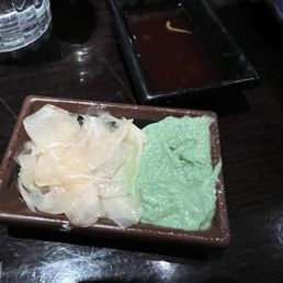 The horseradish "wasabi"
