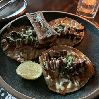 Ophelia - taco de arracherra y bone marrow - Mexican Near Me - Vancouver, British Columbia Ophelia - taco de arracherra y bone marrow - Mexican Near Me - Vancouver, British Columbia