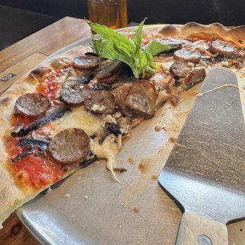 DC Pie Co - Sausage and portabello pizza - Bars Near Me - Miami, Florida