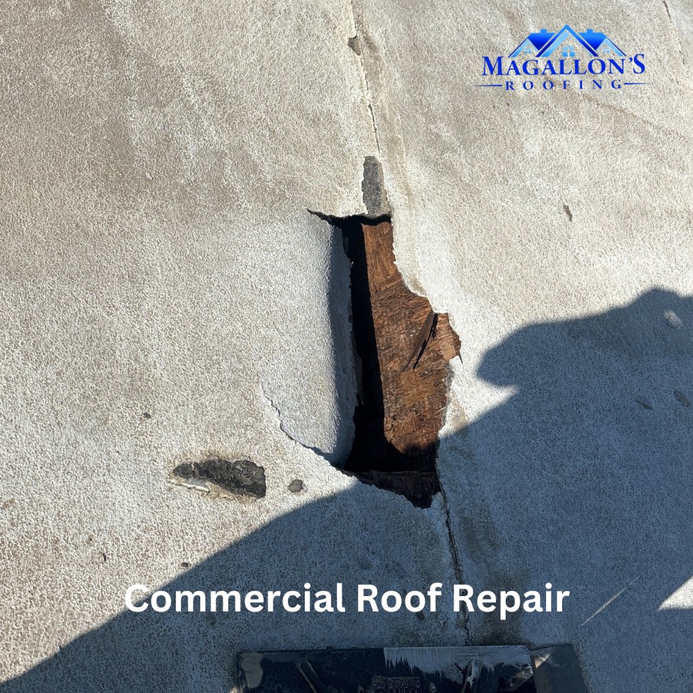 Slide of Magallon's Roofing