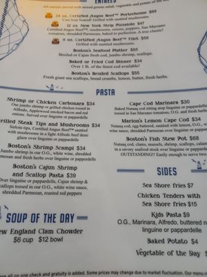 Menu photo 3 Boston's Harbor & Cape Jeannette, PA Menu photo 3 Boston's Harbor & Cape Jeannette, PA