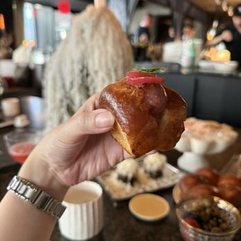 Ox & Olive - Brisket hot dog - Steakhouses Near Me - Washington, DC, District of Columbia