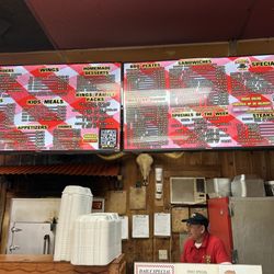 Kings Bbq - The menu as 12/25 The have the best prices with the same high quality of other bbq places.