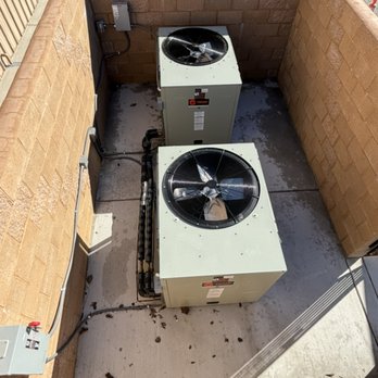 Alpha Mechanical - Large Trane outdoor heat pump units installed. - Heating & Air Conditioning/HVAC Near Me