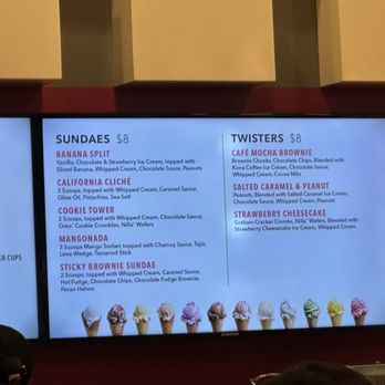 Scoops - Menu - Ice Cream & Frozen Yogurt Near Me - Rohnert Park, California Scoops - Menu - Ice Cream & Frozen Yogurt Near Me - Rohnert Park, California