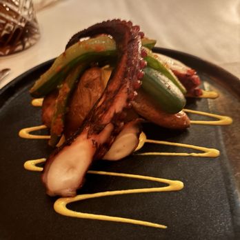 Leo’s River Oaks - Grilled octopus! The English cucumbers was the perfect touch - Steakhouses Near Me - Houston, Texas Leo’s River Oaks - Grilled octopus! The English cucumbers was the perfect touch - Steakhouses Near Me - Houston, Texas