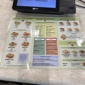 Chicken Salad Chick - Menu - Southern Near Me - Burleson, Texas