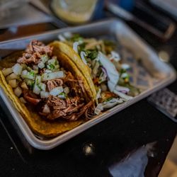 Rreal Tacos - Sandy Springs - Birria Barbacoa and chicken taco