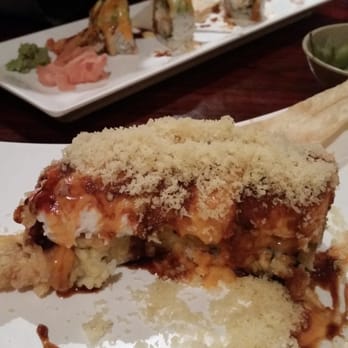 Ichiban Sushi - Monster roll, crab and shrimp inside, spicy crab on top - Japanese Near Me - Bakersfield, California