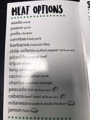 Menu photo 3 Cilantro Taco Grill Bloomingdale, IL