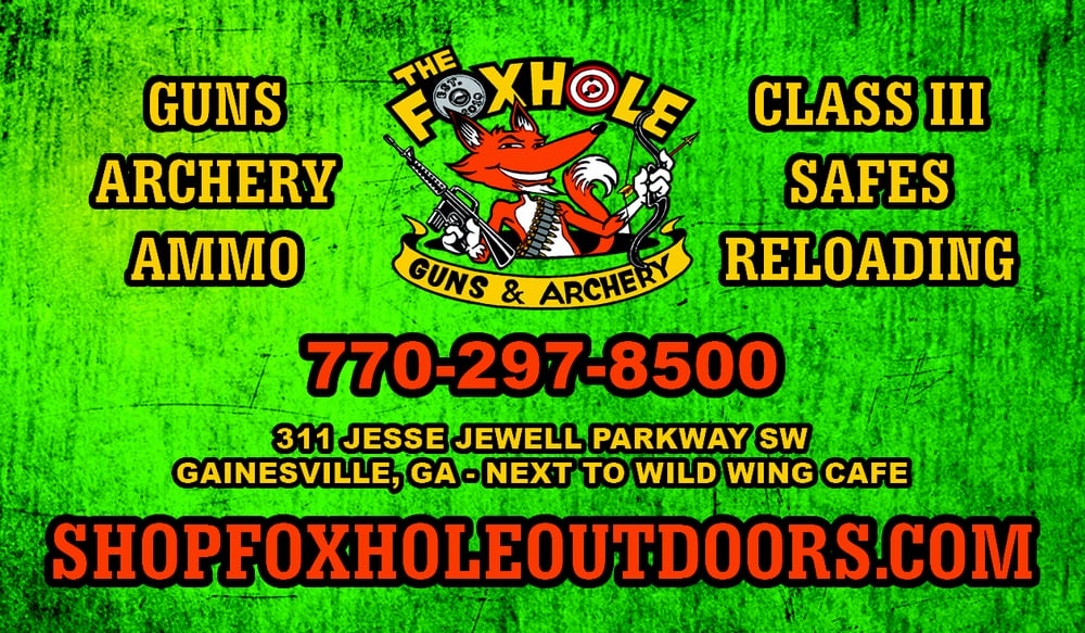 FOXHOLE GUNS & ARCHERY Updated October 2024 1358 Plaza Dr