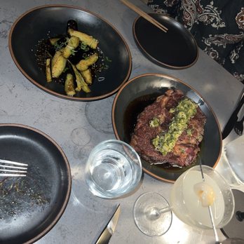 kodo - Wagyu ribeye and eggplant - Cocktail Bars Near Me - Los Angeles, California