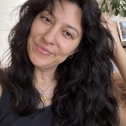 Haircut. Shag. Bangs. Curly hair.