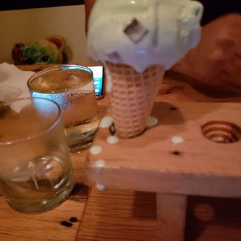 Bartaco - Melted mint chocolate chip ice cream - Tapas/Small Plates Near Me - Port Chester, New York Bartaco - Melted mint chocolate chip ice cream - Tapas/Small Plates Near Me - Port Chester, New York