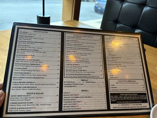 Menu photo 1 Oh' Calcutta Winston-Salem, NC Menu photo 1 Oh' Calcutta Winston-Salem, NC