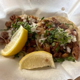 Taco De Camar-n O Pezcado Empanizado