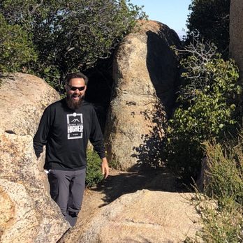 Corte Madera Mountain - Candid shot showing that I REALLY enjoyed this hike - Hiking Near Me - Campo, California Corte Madera Mountain - Candid shot showing that I REALLY enjoyed this hike - Hiking Near Me - Campo, California