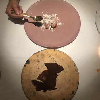 Tintoque - Wild Almond Sorbet, Cold Chocolate Cake - Signature Cuisine Near Me - Puerto Vallarta, JAL