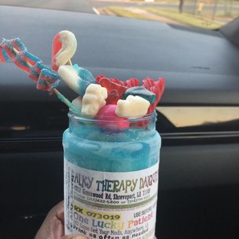 Alky Therapy Daiquiris - Bomb Pop - Cocktail Bars Near Me - Shreveport, Louisiana
