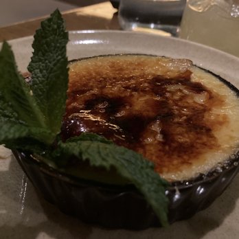 Lindens - Creme Brule...perfect top with creamy underneath. - New American Near Me - New York, New York