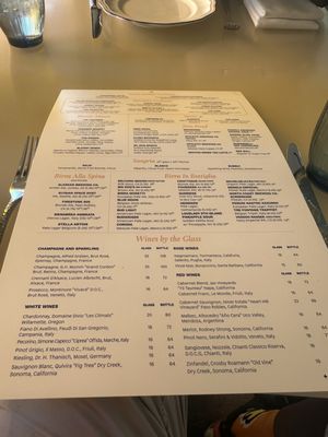 Menu photo 5 Alexxa's Las Vegas, NV