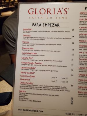 Menu photo 6 Gloria's Latin Cuisine Addison, TX Menu photo 6 Gloria's Latin Cuisine Addison, TX