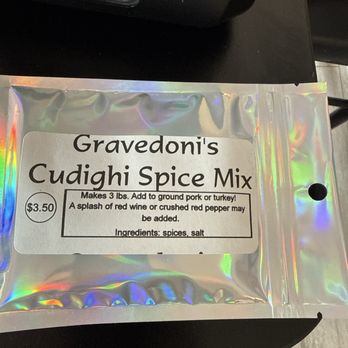 Gravedoni's Pizza - Cudighi sausage mix - Sandwiches Near Me - Negaunee, Michigan