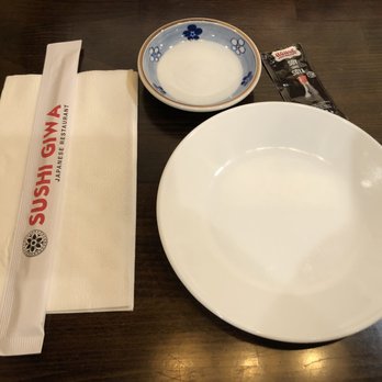 Sushi Giwa - Table setting~ - Sushi Bars Near Me - Burnaby, British Columbia
