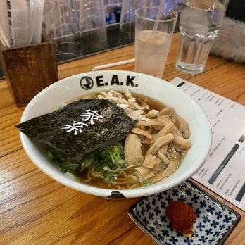 EAK Ramen - Tokyo Chicken Ramen - Ramen Near Me - New York, New York EAK Ramen - Tokyo Chicken Ramen - Ramen Near Me - New York, New York